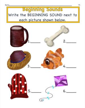 Please Teach Me Phonics, Mrs. B. Workbook (Level 1) {Follow BOOKBABY LINK TO PURCHASE}